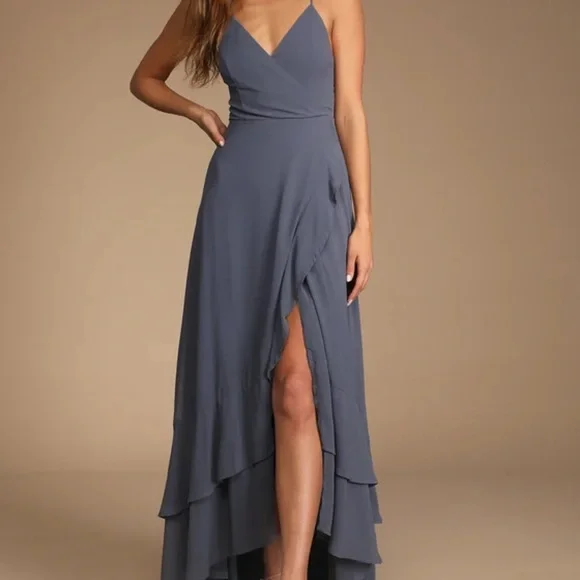 lulus blue bridesmaid dresses Lulus | Light Blue Off-the-Shoulder Maxi Dress | Womens | X-Small (Available in 3X, S, M, L, XL)